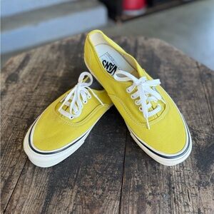 Vans Bright Yellow Canvas Shoes
